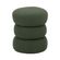 5 Puff Redondo Alma Rivatti 42 cm -Altura- Estofado em Boucle Verde Stone